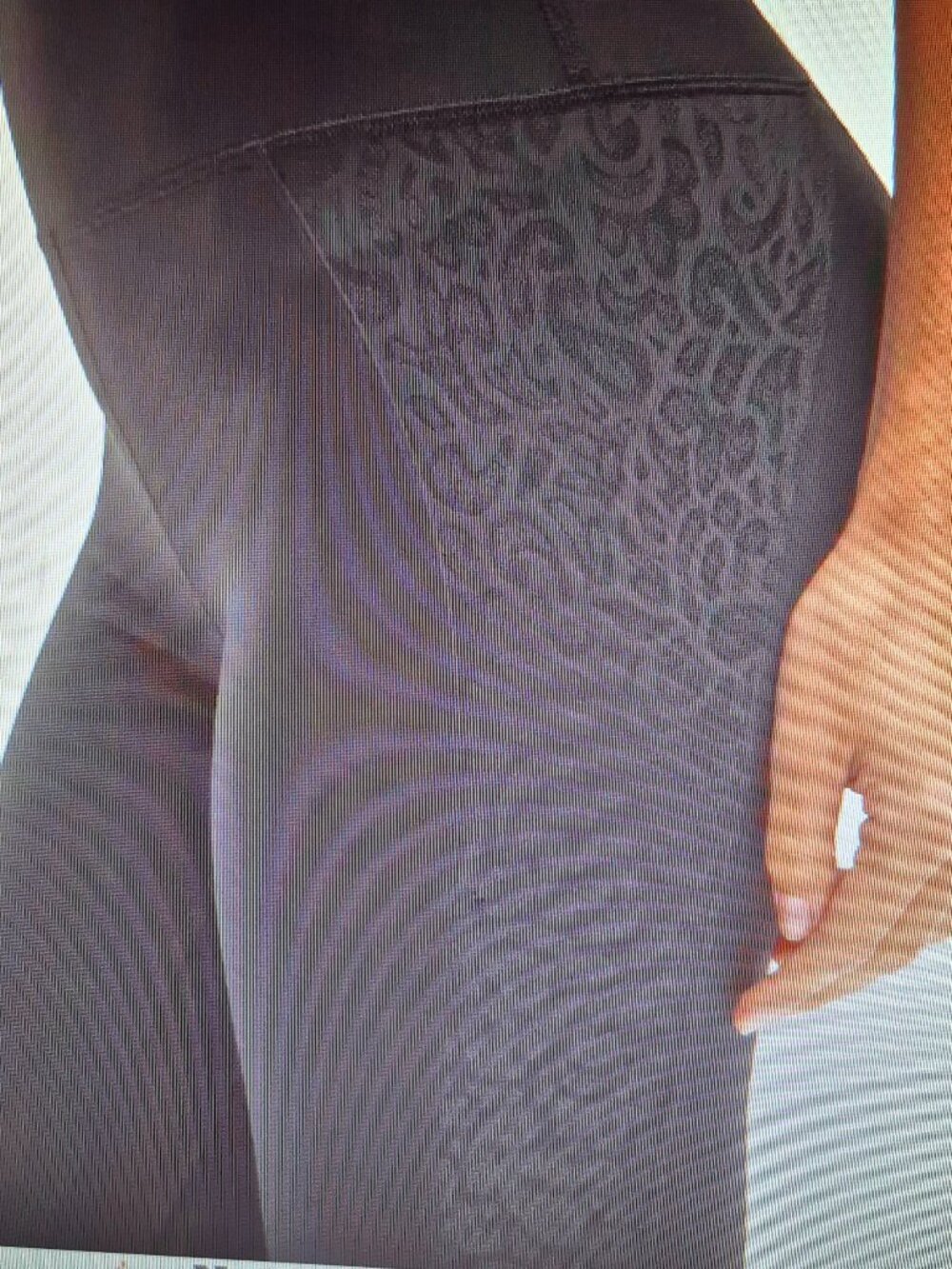 LULULEMON Black Yoga Leggings - Size 12. NWOT